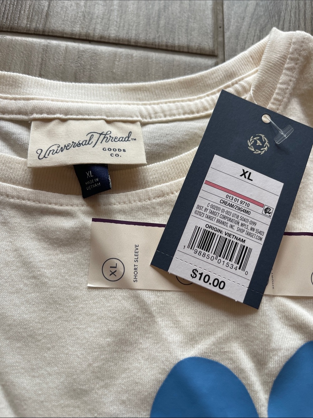 Universal Thread NWT Short-Sleeve 'Grow Towards Love' Graphic Tee Oversized XL - Picture 4 of 5